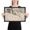 Venus - James McNeill Whistler - 1859 - Matte Paper Framed Poster Museum quality 7741711
