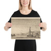 Nonnenwerdt - Wenceslaus Hollar - 1652–77 - Paper Poster Museum quality 7740938