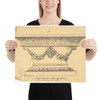 Classical pedestal - Anonymous, British, 19th century - 19th century - Paper Poster Museum quality 7704526