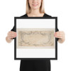 Design for a Cartouche - Giovanni Battista Foggini - 1652–1725 - Photo Paper Framed Poster Museum quality 7739559