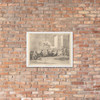 The Brilliants - Thomas Rowlandson - January 15, 1801 - Matte Paper Framed Poster Museum quality 7737867
