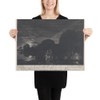 The Flight into Egypt - Hendrick Goudt - 1613 - Paper Poster Museum quality 7739031