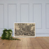 The Punishment Inflicted on Lemuel Gulliver - William Hogarth - December 1726 - Photo Paper Framed Poster Museum quality 7746886