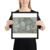 View of the Colosseum - Joseph Marie Vien - ca. 1744–50 - Photo Paper Framed Poster Museum quality 7739173