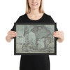 View of the Colosseum - Joseph Marie Vien - ca. 1744–50 - Photo Paper Framed Poster Museum quality 7739173