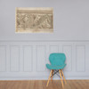 Design for Part of a Decorated Cornice - Anonymous, French, 17th century - 17th century - Photo Paper Poster Museum quality 7743139
