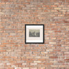 Ruins of a Castle - Karl Blechen - ca. 1827 - Photo Paper Framed Poster Museum quality 7747788