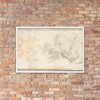 Trees and Houses - Anonymous, Italian, Roman-Bolognese, 17th century - 17th century - Matte Paper Framed Poster Museum quality 7745941
