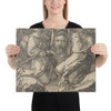 Sudarium Held by Two Angels - Albrecht Dürer - 1513 - Canvas Museum quality 7724311