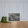 Battle of Bunker Hill (June 17, 1775) - Johann Gotthard Muller - ca. 1798 - Matte Paper Framed Poster Museum quality 7747107