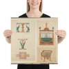 Designs for Furniture - Pierre Antoine Bellangé - ca. 1800–ca. 1840 - Paper Poster Museum quality 7738963