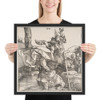 Saint Christopher - Albrecht Dürer - 1511 - Photo Paper Framed Poster Museum quality 7740771