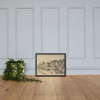 The "Adam and Eve," Old Chelsea - James McNeill Whistler - 1878 - Matte Paper Framed Poster Museum quality 7742112