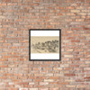 The "Adam and Eve," Old Chelsea - James McNeill Whistler - 1878 - Matte Paper Framed Poster Museum quality 7742112