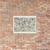 Frieze with Birds Perched on Scrolling Tendrils - Hieronymus Bang - ca. 1568–1633 - Photo Paper Framed Poster Museum quality 7747080