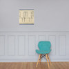Three Chairs, in Chippendale Drawings, Vol. I - Thomas Chippendale - 1753 - Paper Poster Museum quality 7748053