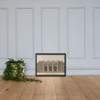 Architectural Design for a Rusticated Entrance - Degana - 1760 - Matte Paper Framed Poster Museum quality 7743833