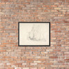 Rocks in the Bode Valley; verso: Small Landscape Studies - Karl Blechen - 1800–1840 - Photo Paper Framed Poster Museum quality 7740278