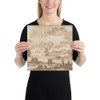 Coast Scene - Anonymous, French, 17th century - 17th century - Paper Poster Museum quality 7746376