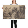 A Harbor - Anonymous, French, 17th century - 17th century - Matte Paper Framed Poster Museum quality 7746394