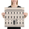 Architectural Study of a Renaissance Palace - Anonymous, Italian, 18th or early 19th century - 1750–1820 - Photo Paper Poster Museum quality 7739508