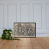 Bacchanal with Wine Vat - Andrea Mantegna - Photo Paper Framed Poster Museum quality 7742345