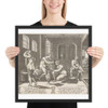 Story of Cupid and Psyche as told by Apuleius - Master of the Die - 1530–60 - Matte Paper Framed Poster Museum quality 7738944