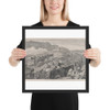 The Summit of Mount Washington (Harper's Weekly, Vol. VIII) - Winslow Homer - July 10, 1869 - Photo Paper Framed Poster Museum quality 7747395