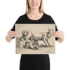 Romulus and Remus - Wenceslaus Hollar - 1652 - Photo Paper Poster Museum quality 7741162