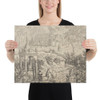 The Third Spring - Allart van Everdingen - Canvas Museum quality 7741544