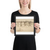 Old Putney Bridge - James McNeill Whistler - 1879 - Matte Paper Framed Poster Museum quality 7742145