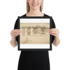 Old Putney Bridge - James McNeill Whistler - 1879 - Matte Paper Framed Poster Museum quality 7742145