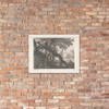 A Forest with a Rabbit Hunt - Aegidius Sadeler II - n.d. - Matte Paper Framed Poster Museum quality 7724862