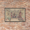 Drawing of an Interior: Cabinet du Salon - Anonymous, French, 19th century - 1857 - Matte Paper Framed Poster Museum quality 7748654