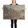 River at Norwich - Anonymous, British, 19th century - early 19th century - Paper Poster Museum quality 7743242
