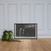 Tobias and the Angel (large plate) - Hendrick Goudt - 1613 - Matte Paper Framed Poster Museum quality 7746831