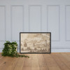 Coast Scene - Anonymous, French, 17th century - 17th century - Matte Paper Framed Poster Museum quality 7746385