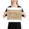 Frieze - Anonymous, Italian, 16th century - 16th century - Paper Poster Museum quality 7742963