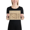 Frieze - Anonymous, Italian, 16th century - 16th century - Paper Poster Museum quality 7742963