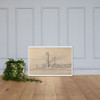 The Lighthouse of Travemünde Seen from the South - Martinus Rørbye - 1834 - Matte Paper Framed Poster Museum quality 7746996