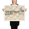 Fulham (Chelsea) - James McNeill Whistler - 1879 - Matte Paper Framed Poster Museum quality 7742075