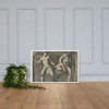 Two Fauns Carrying a Child - Marcantonio Raimondi - ca. 1513–15 - Matte Paper Framed Poster Museum quality 7742655