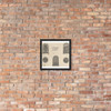 Horizontal Panel with Three Thimble Designs and Two Medallions - Johann Theodor de Bry - 1580–1600 - Photo Paper Framed Poster Museum quality 7737443