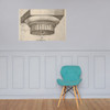 Doric capital with measurements - Master G.A. - ca. 1537 - Paper Poster Museum quality 7723761