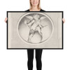 Triumphant Cupid - Jean Michel Liotard - 1715–96 - Photo Paper Framed Poster Museum quality 7724910
