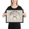 Triumphant Cupid - Jean Michel Liotard - 1715–96 - Photo Paper Framed Poster Museum quality 7724910