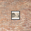 Title: Roman Ruins - Wenceslaus Hollar - ca. 1650 - Photo Paper Framed Poster Museum quality 7739975