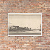 Rüsselsheim - Wenceslaus Hollar - 1642–44 - Matte Paper Framed Poster Museum quality 7724810