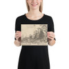 November - Wenceslaus Hollar - 1628–29 - Photo Paper Poster Museum quality 7738628