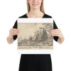 November - Wenceslaus Hollar - 1628–29 - Photo Paper Poster Museum quality 7738628